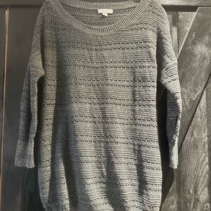 Liz Lange Charcoal Maternity Sweater